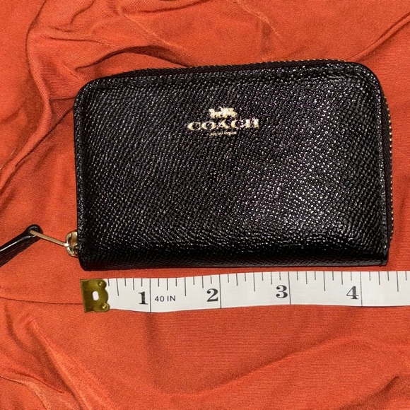 Black coach coin purse - Picture 4 of 5